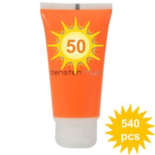 Sun Cream Tube spf 50 with full colour personalisation