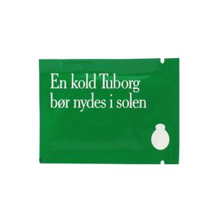 zonnebrand sachet zomercampagne bier