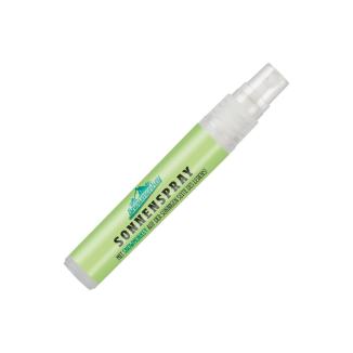 Zonnelotionspray bedrukt met corporate logo