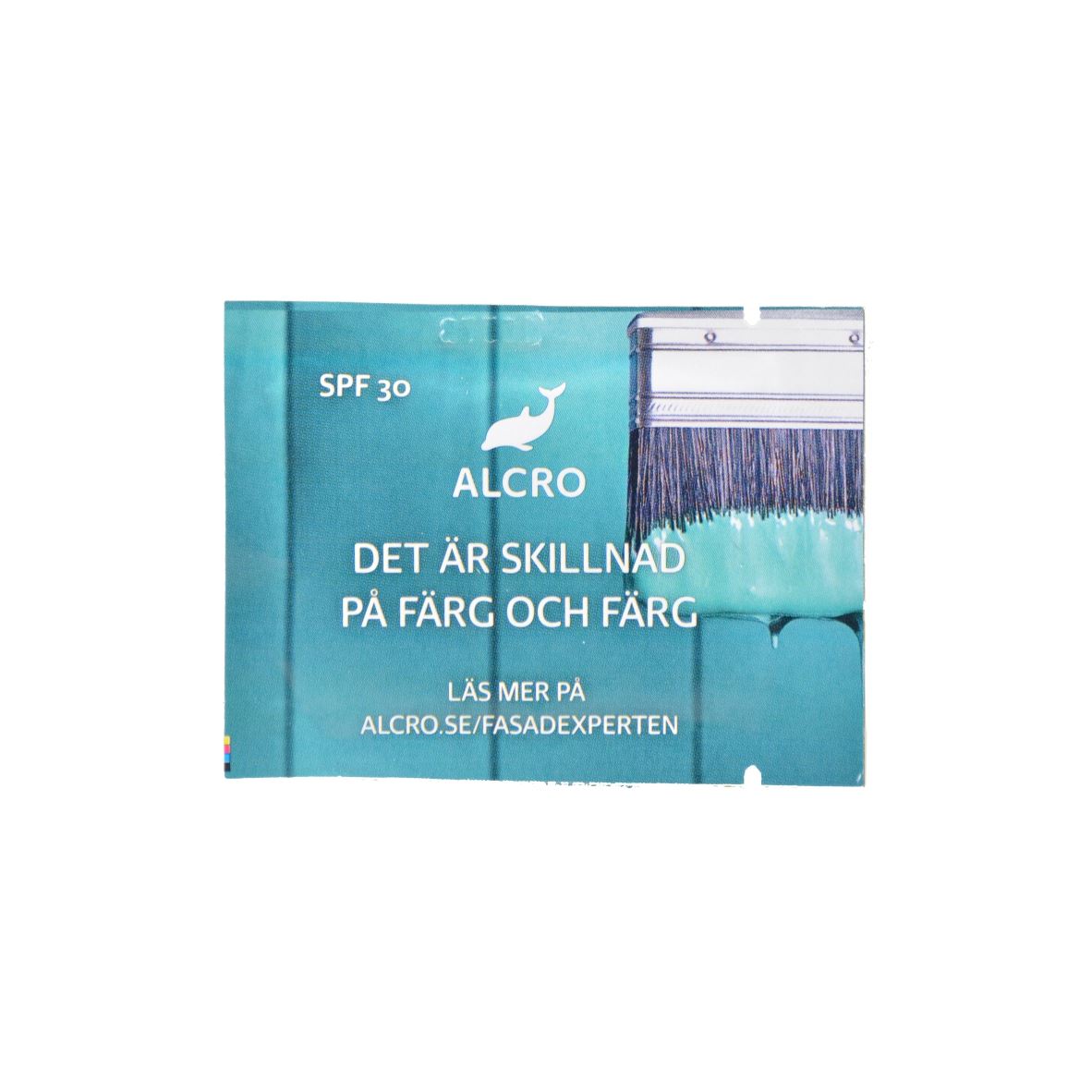 sachet met bedrijfslogo met zonnelotion laten bedrukken