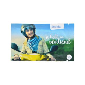 zonnebrand zakje giveaway